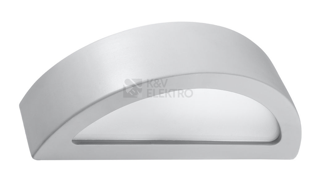 Obrázek produktu Nástěnné keramické svítidlo SOLLUX Atena E27 1x60W bez zdroje SL.0873 šedá 0
