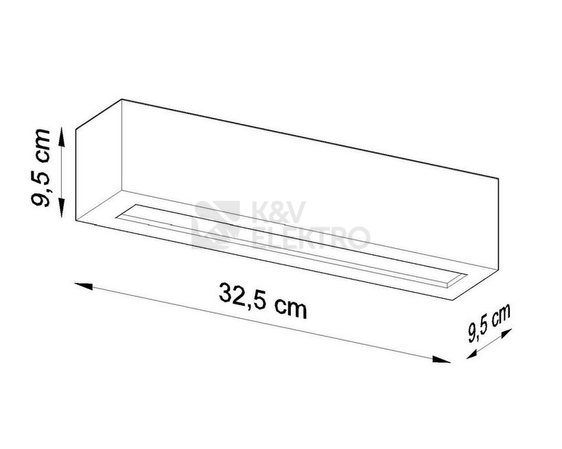Obrázek produktu Nástěnné keramické svítidlo SOLLUX Vega E27 1x60W bez zdroje SL.0878 černá 3