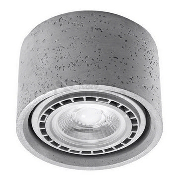 Obrázek produktu Stropní bodové svítidlo SOLLUX Basic 1 GU10 1x40W bez zdroje SL.0881 beton 0