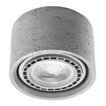 Obrázek produktu Stropní bodové svítidlo SOLLUX Basic 1 GU10 1x40W bez zdroje SL.0881 beton 0