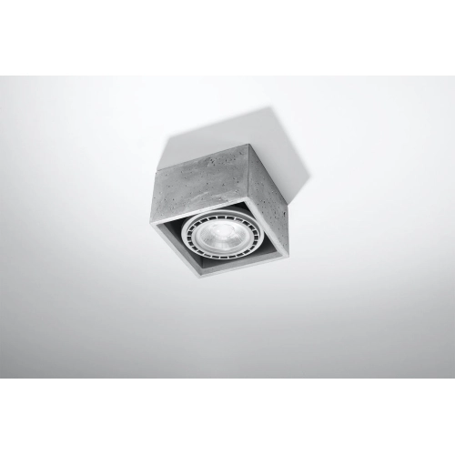 Stropní svítidlo SOLLUX Quatro 1 GU10 1x40W bez zdroje SL.0883 beton (obrázek 3)