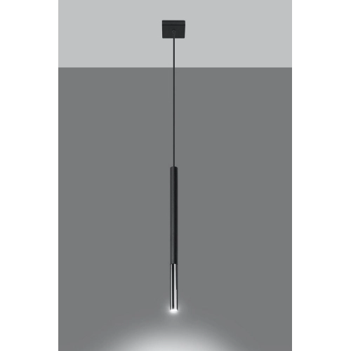 Lustr SOLLUX Mozaica 1 G9 1x40W bez zdroje SL.0885 černá/chrom (obrázek 3)