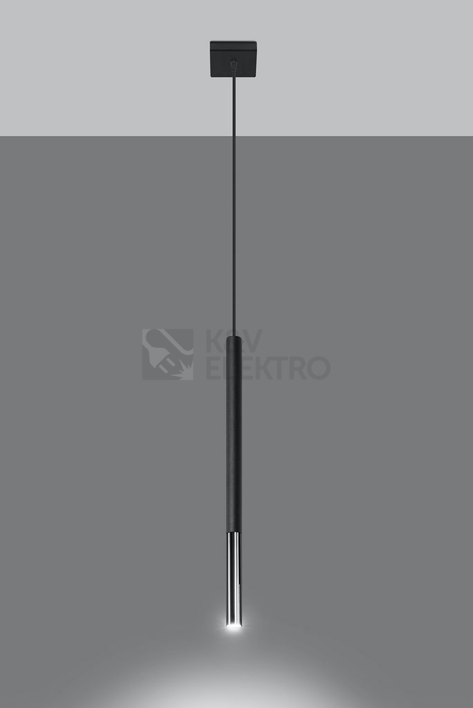 Obrázek produktu Lustr SOLLUX Mozaica 1 G9 1x40W bez zdroje SL.0885 černá/chrom 2