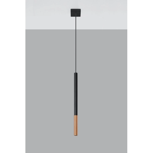Lustr SOLLUX Mozaica 1 G9 1x40W bez zdroje SL.0888 černá/měď (obrázek 3)
