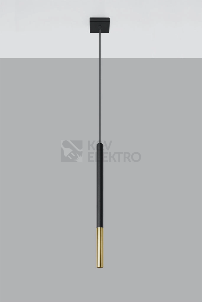 Obrázek produktu Lustr SOLLUX Mozaica 1 G9 1x40W bez zdroje SL.0891 černá/zlato 1