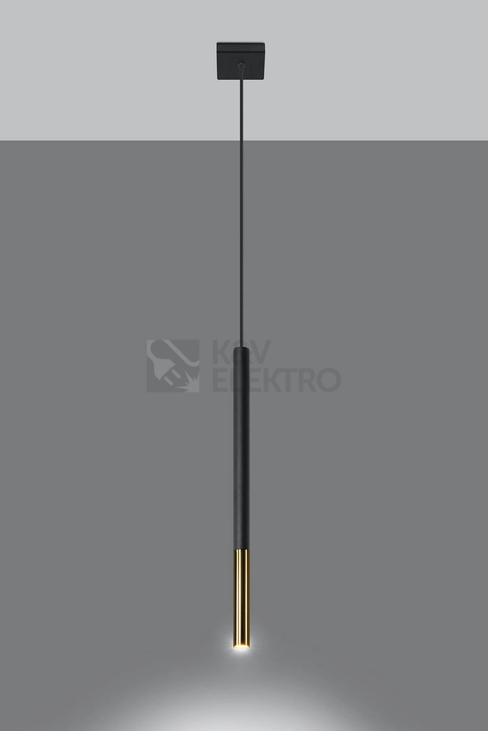 Obrázek produktu Lustr SOLLUX Mozaica 1 G9 1x40W bez zdroje SL.0891 černá/zlato 2