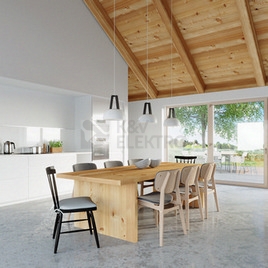 Obrázek produktu Závěsné svítidlo Sollux SL.0387 E27 60W bílá/černá 6
