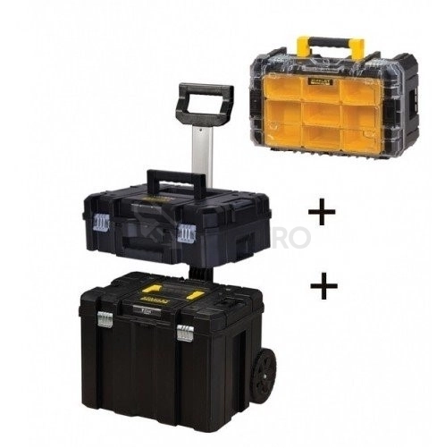 Obrázek produktu Pojízdná sada boxů na nářadí Stanley FatMax Tstak PRO-STACK FMST1-80101
2