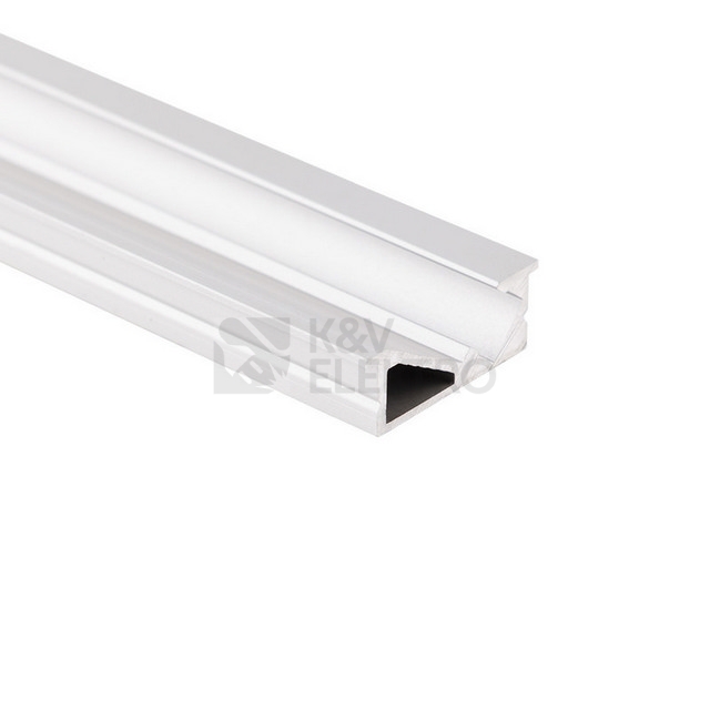 Obrázek produktu Vestavný hliníkový profil McLED VE 24x10mm s mléčným difuzorem 2M ML-761.029.74.2 3