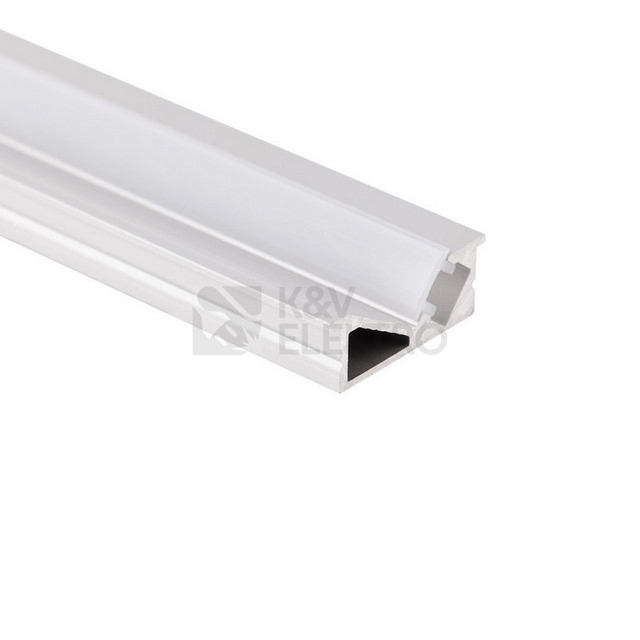 Obrázek produktu Vestavný hliníkový profil McLED VE 24x10mm s mléčným difuzorem 2M ML-761.029.74.2 4