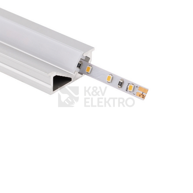 Obrázek produktu Vestavný hliníkový profil McLED VE 24x10mm s mléčným difuzorem 2M ML-761.029.74.2 5