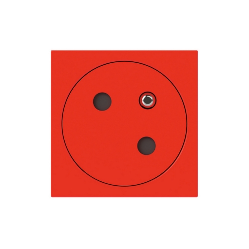 Legrand Mosaic Link zásuvka 077118L červená zarovnané provedení