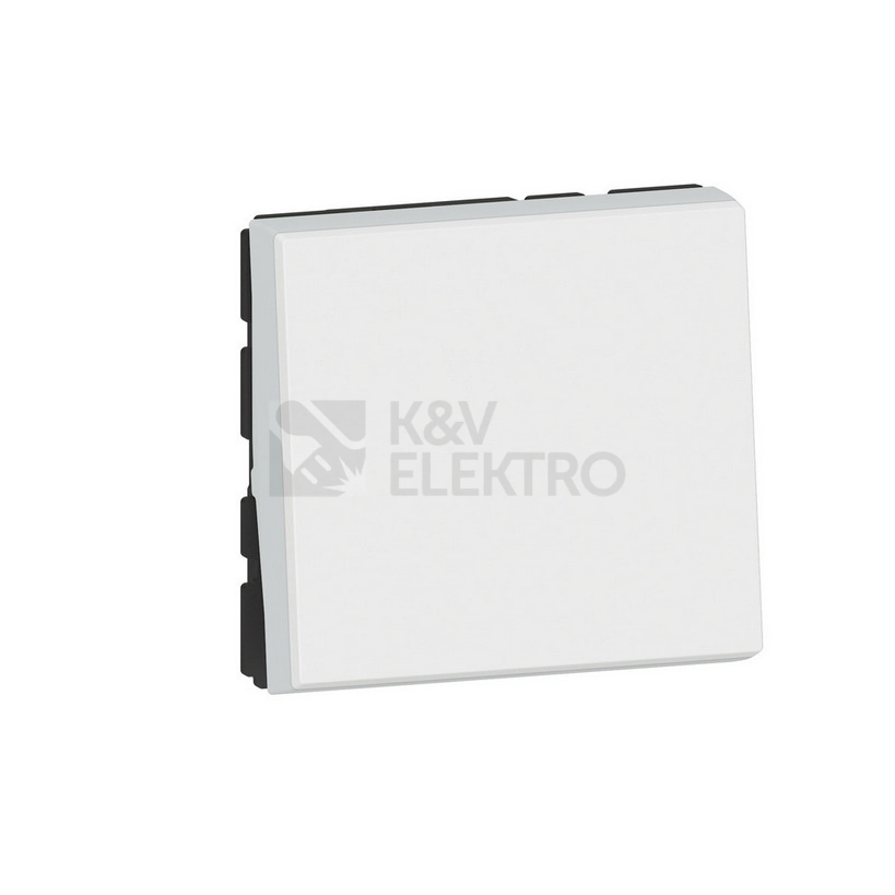 Obrázek produktu Legrand Mosaic tlačítko 278040L EasyLED 2moduly bílá 0