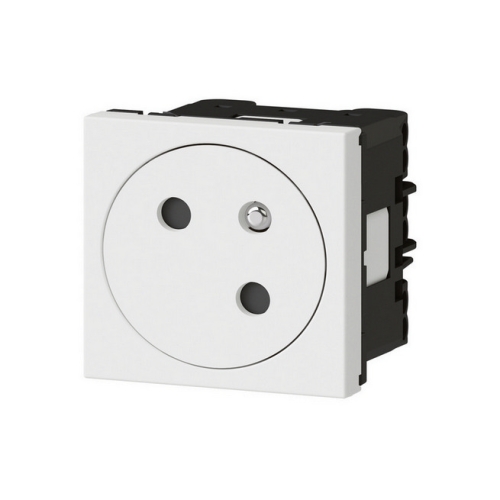 Legrand Mosaic Link zásuvka 278105L bílá otočená 45°