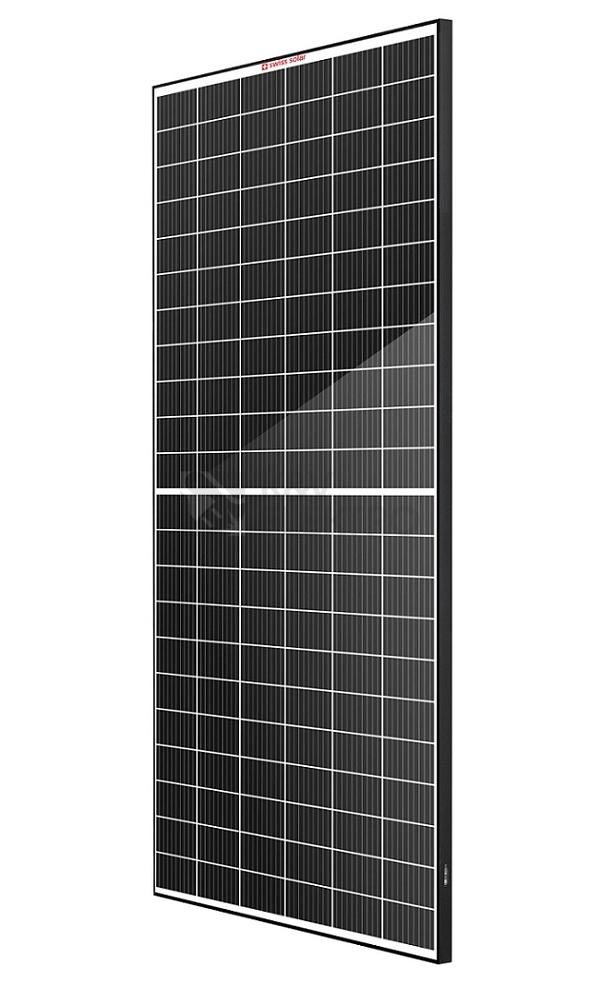 Obrázek produktu Fotovoltaický solární panel Swiss Solar IBEX 132MHC-EiGER 500Wp černý rám 0