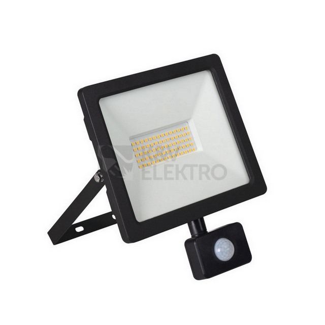 Obrázek produktu LED reflektor s čidlem Kanlux Miledo GRUN V3 LED-50-B-SE IP44 50W neutrální bílá 31189 0