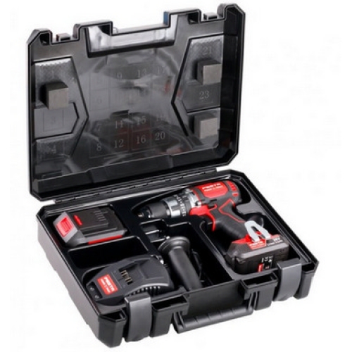 Aku vrtačka FESTA SHARE20V 28000 20V bezuhlíková s příklepem 2x aku Li-Ion 2Ah+4Ah