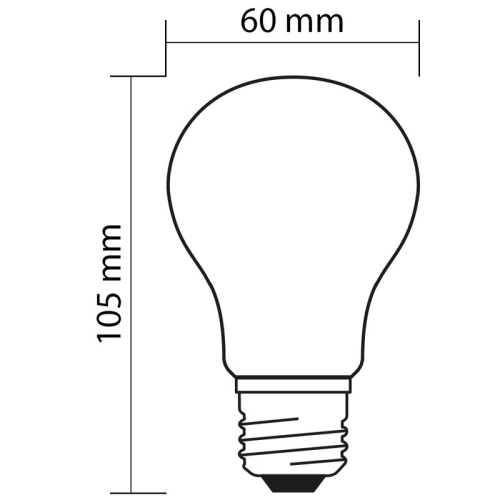 LED žárovka E27 McLED 4,7W (40W) teplá bílá (2700K) ML-321.063.87.0 (obrázek 4)