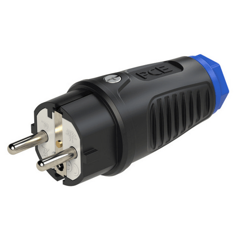 Vidlice PCE 0521-SB 16A/230V guma/plast IP54