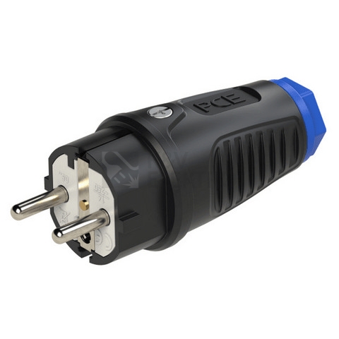 Obrázek produktu Vidlice PCE 0521-SB 16A/230V guma/plast IP54 0