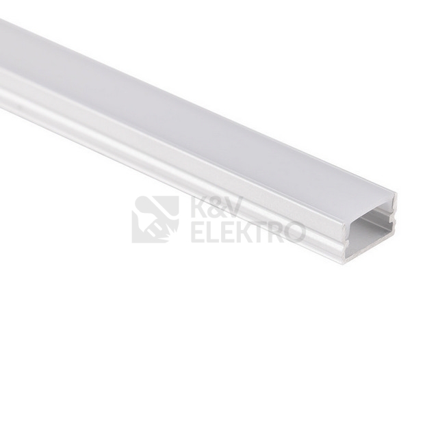 Obrázek produktu Přisazený hliníkový profil McLED PM 12x7mm včetně mléčného difuzoru 2m ML-761.010.74.2 5