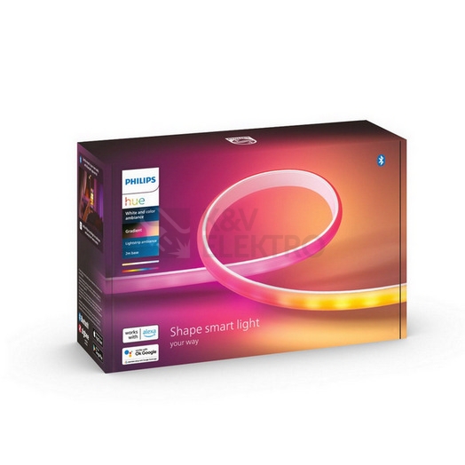 Obrázek produktu LED pásek 2m Philips Hue White and Color Ambiance Gradient 2000-6500K RGB 8719514339965 0