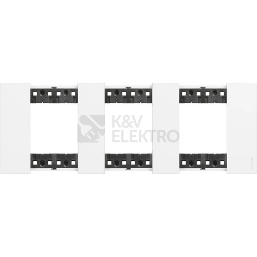 Bticino Living now rámeček 2+2+2 moduly bílá KA4802M3KW