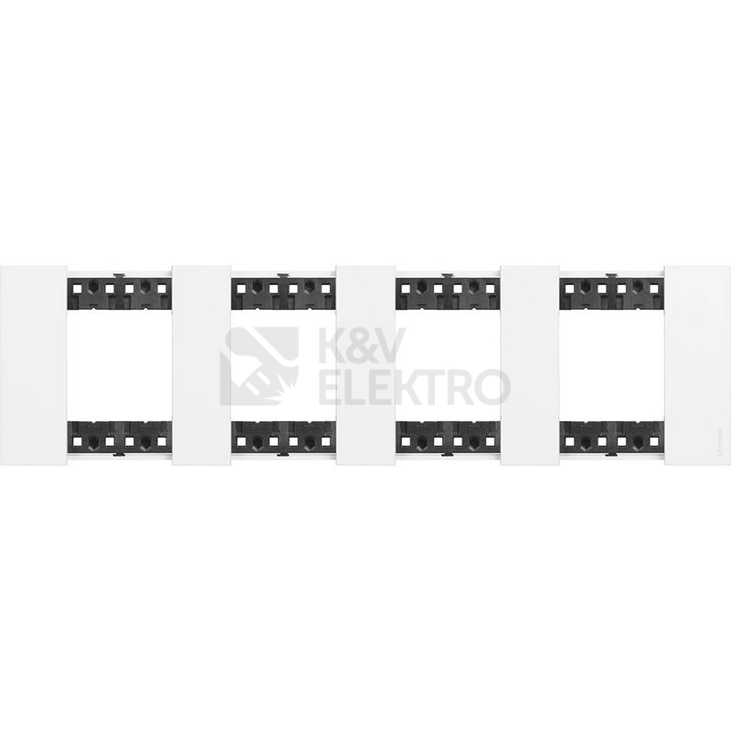 Obrázek produktu Bticino Living now rámeček 2+2+2+2 moduly bílá KA4802M4KW 0