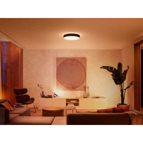 Bluetooth LED stropní svítidlo Philips Hue Enrave L 41160/30/P6 černá 33,5W 2200-6500K s dálkovým ovladačem (obrázek 5)