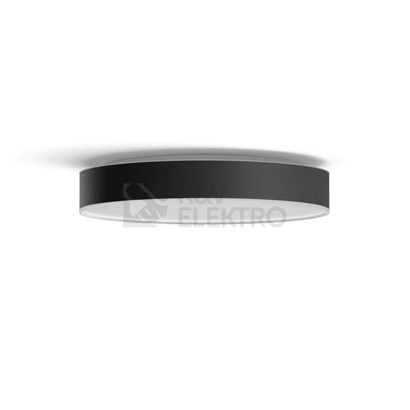 Obrázek produktu Bluetooth LED stropní svítidlo Philips Hue Enrave L 41160/30/P6 černá 33,5W 2200-6500K s dálkovým ovladačem 1