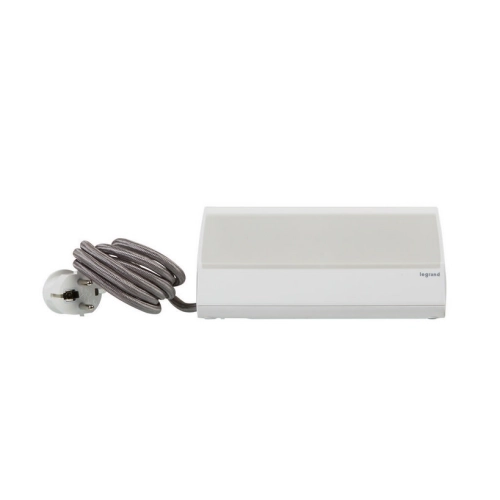 Prodlužovací kabel 1,5m 3zásuvky USB A+A s vypínačem se stojanem na tablet Legrand 50410 bílá (obrázek 6)