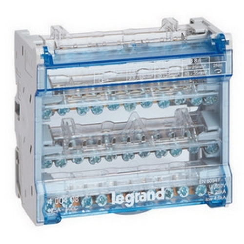 Rozbočovací svorkovnice můstek Legrand 400408 4P 125A