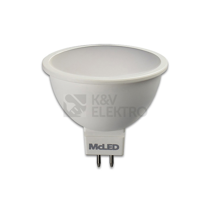 Obrázek produktu LED žárovka GU5,3 MR16 McLED 4,6W (35W) neutrální bílá (4000K), reflektor 12V 100° ML-312.159.87.0 0