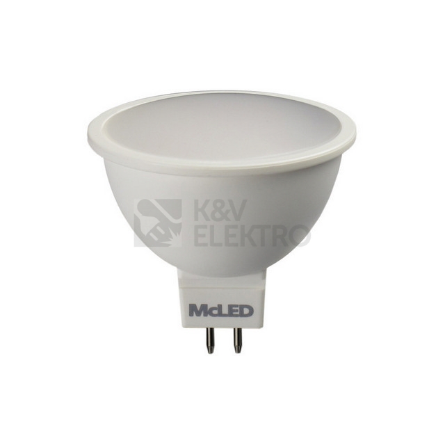 Obrázek produktu LED žárovka GU5,3 MR16 McLED 4,6W (35W) neutrální bílá (4000K), reflektor 12V 100° ML-312.159.87.0 1