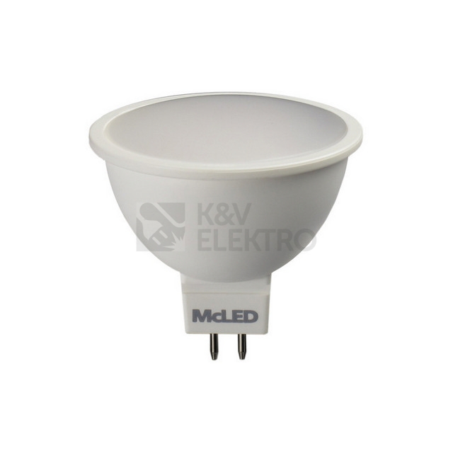 Obrázek produktu LED žárovka GU5,3 MR16 McLED 4,6W (35W) neutrální bílá (4000K), reflektor 12V 100° ML-312.159.87.0 2