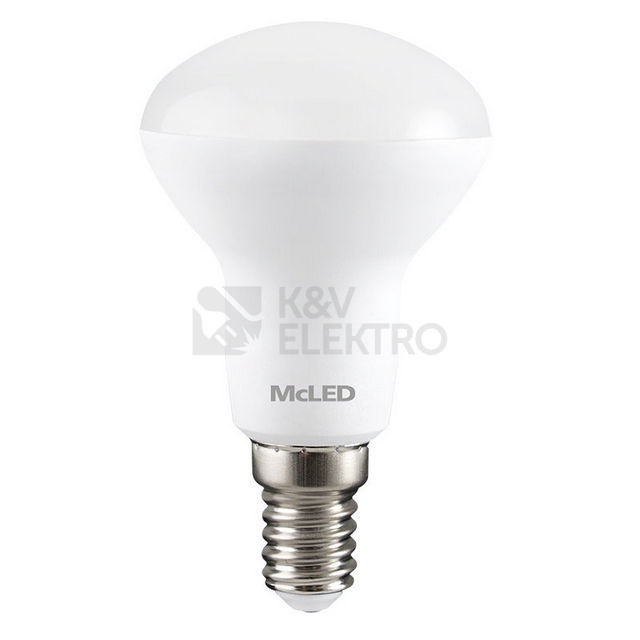 Obrázek produktu  LED žárovka E14 McLED R50 4,9W (40W) teplá bílá (2700K), reflektor 120° ML-317.004.87.0 1