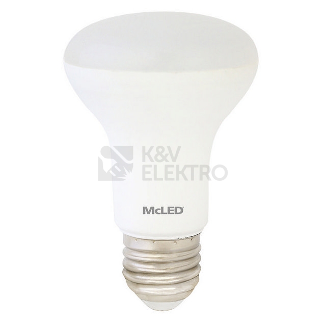 Obrázek produktu LED žárovka E27 McLED R63 7W (60W) teplá bílá (2700K), reflektor 120° ML-318.004.87.0 1