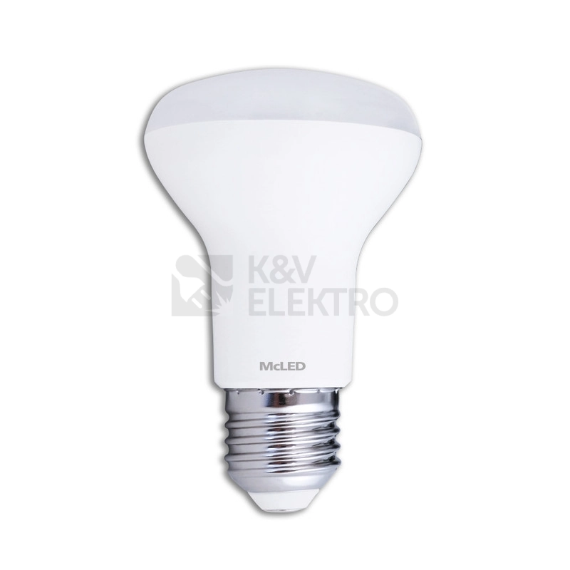 Obrázek produktu LED žárovka E27 McLED R63 7W (60W) teplá bílá (2700K), reflektor 120° ML-318.004.87.0 1