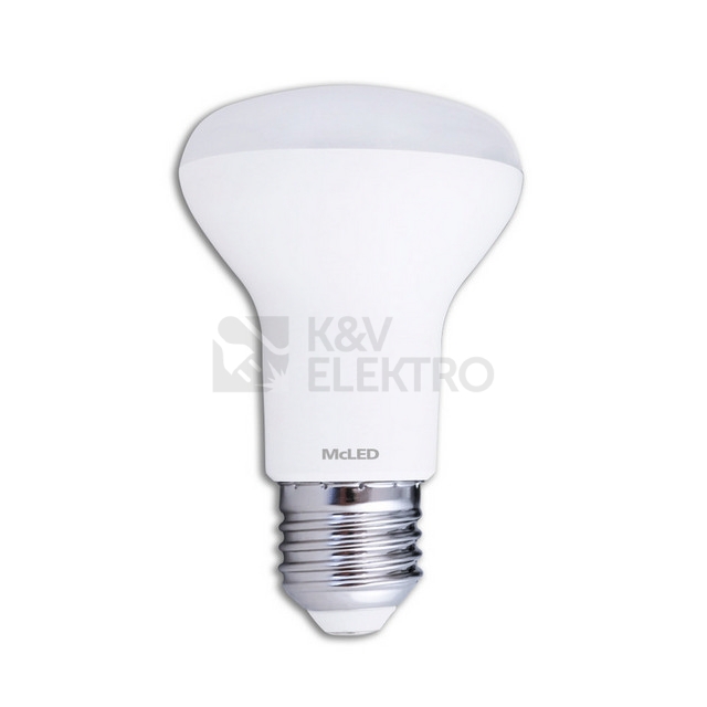 Obrázek produktu LED žárovka E27 McLED R63 7W (60W) teplá bílá (2700K), reflektor 120° ML-318.004.87.0 3