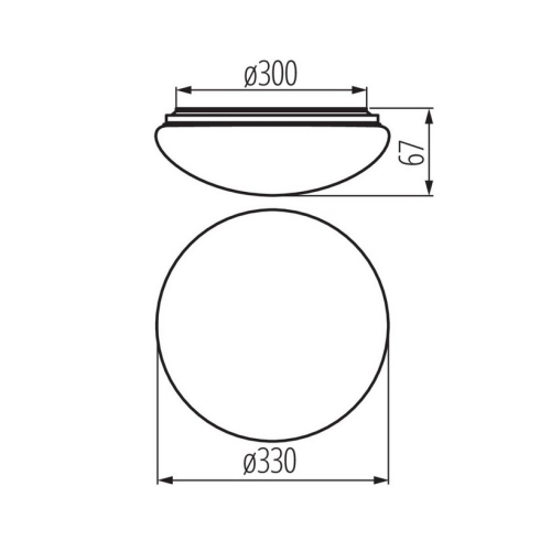 LED svítidlo Kanlux Miledo CORSO LED V2 24-NW IP44 neutrální bílá 380mm 31222 (obrázek 8)
