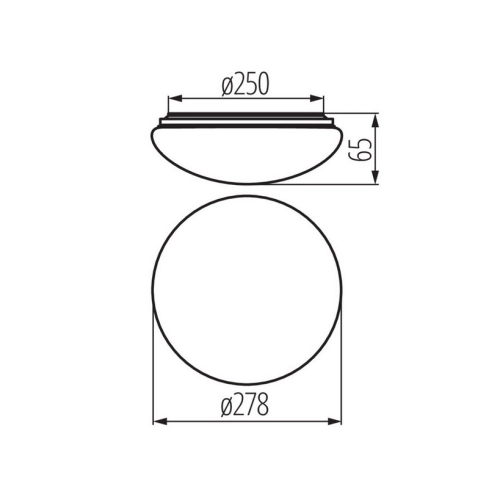 LED svítidlo Kanlux Miledo CORSO LED V2 12-NW IP44 neutrální bílá 278mm 31220 (obrázek 8)