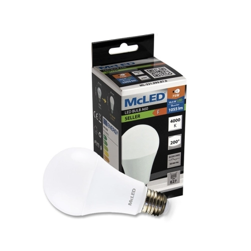 LED žárovka E27 McLED 10,5W (75W) neutrální bílá (4000K) ML-321.099.87.0 (obrázek 5)