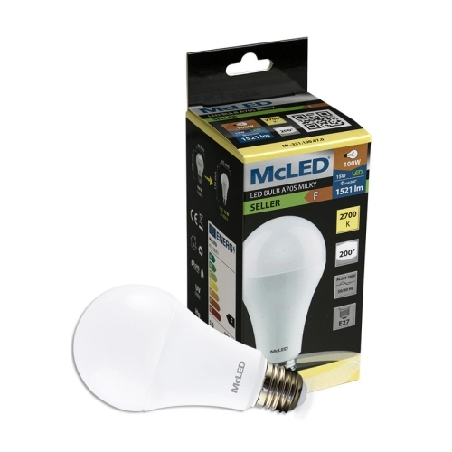 LED žárovka E27 McLED 15W (100W) teplá bílá (2700K) ML-321.100.87.0 (obrázek 3)