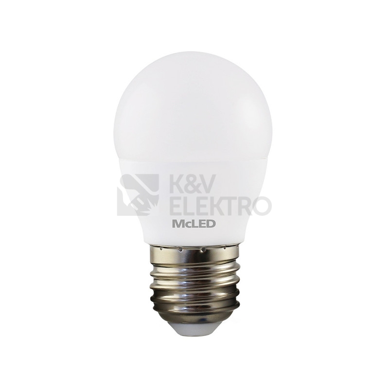 Obrázek produktu  LED žárovka E27 McLED 4,8W (40W) teplá bílá (2700K) ML-324.033.87.0 6