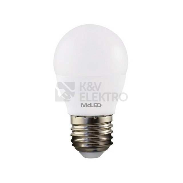Obrázek produktu LED žárovka E27 McLED G45 4,8W (40W) neutrální bílá (4000K) ML-324.034.87.0 1