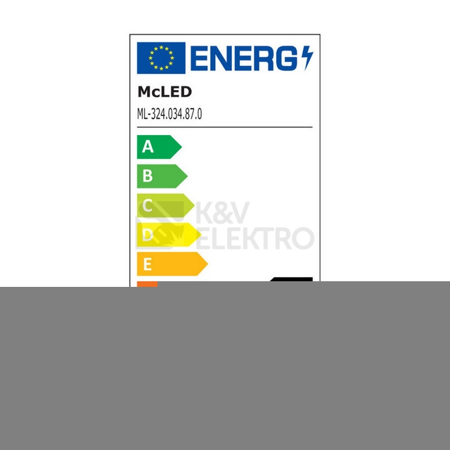 Obrázek produktu LED žárovka E27 McLED G45 4,8W (40W) neutrální bílá (4000K) ML-324.034.87.0 5