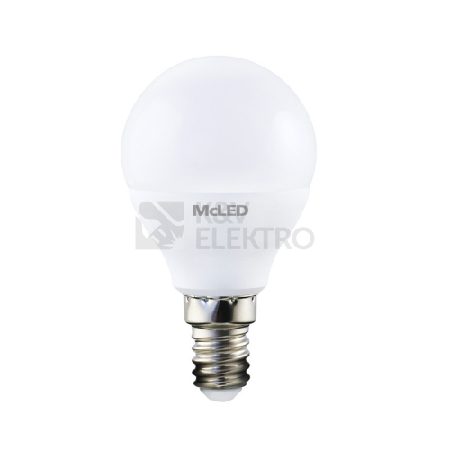 LED žárovka E14 McLED 4,8W (40W) neutrální bílá (4000K) ML-324.038.87.0