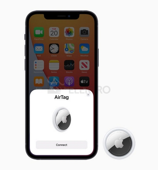 Obrázek produktu  Lokalizační čipy Apple AirTag (4ks) MX542ZY/A 1