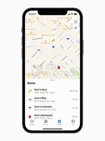 Obrázek produktu Lokalizační čipy Apple AirTag (4ks) MX542ZY/A 4