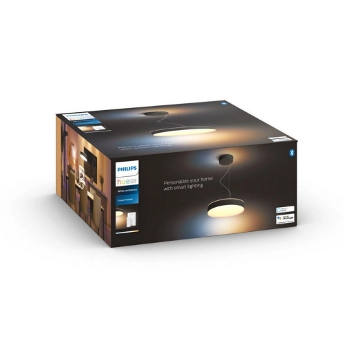Bluetooth LED závěsné svítidlo Philips Hue Enrave 41162/30/P6 černá 33,5W 2200-6500K s dálkovým ovladačem (obrázek 5)